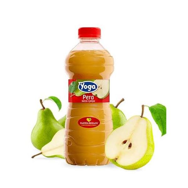 YOGA PEAR JUICE 1LT. X 6 IN PET