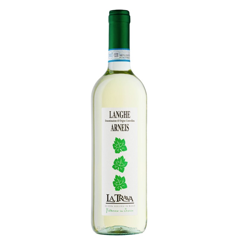 LANGHE ARNEIS DOC LA TRAVA WHI WINE 2021 13.5% VOL.750ML