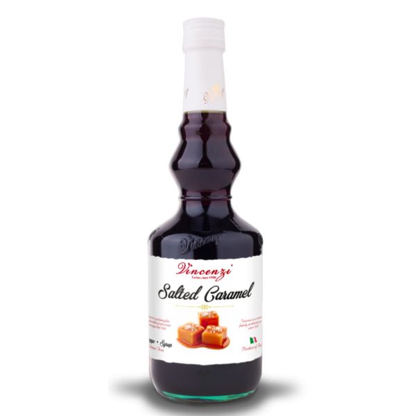 VINCENZI SALTED CARAMEL SYRUP 700ML X 1 BTL