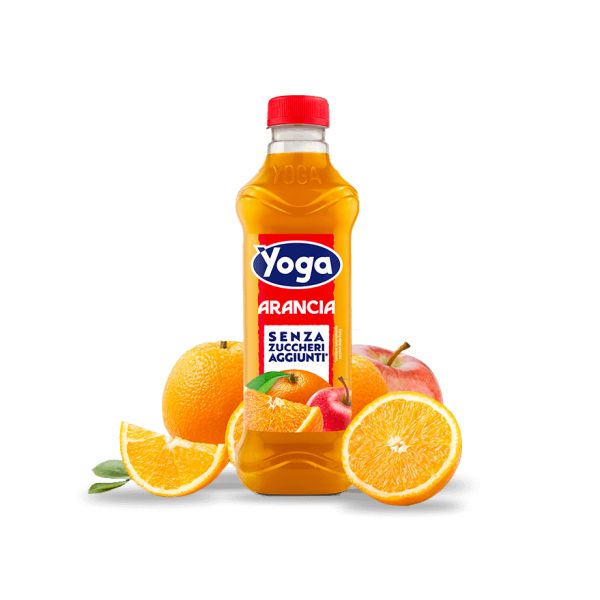 YOGA NO ADDED SUGARS ORANGE JUICE 1LT. X 6 IN PET