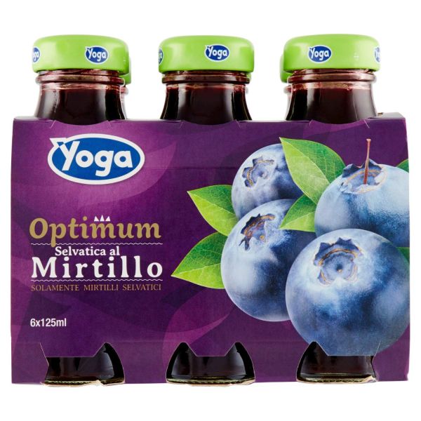 YOGA WILD BLUEBERRY JUICE 125MLX6X8