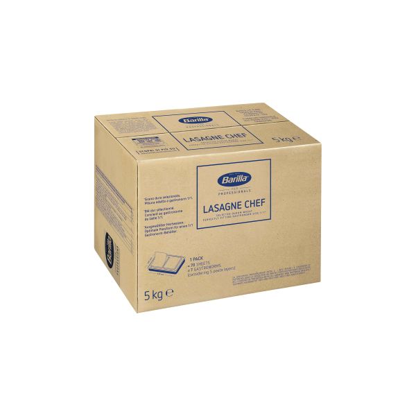 PASTA BARILLA SEMOLINA LASAGNE 5 KG X 1