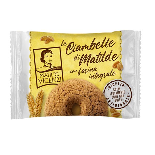 VICENZI CIAMBELLINE BISCUIT WHOLEMEAL 40 G X 30 PCS