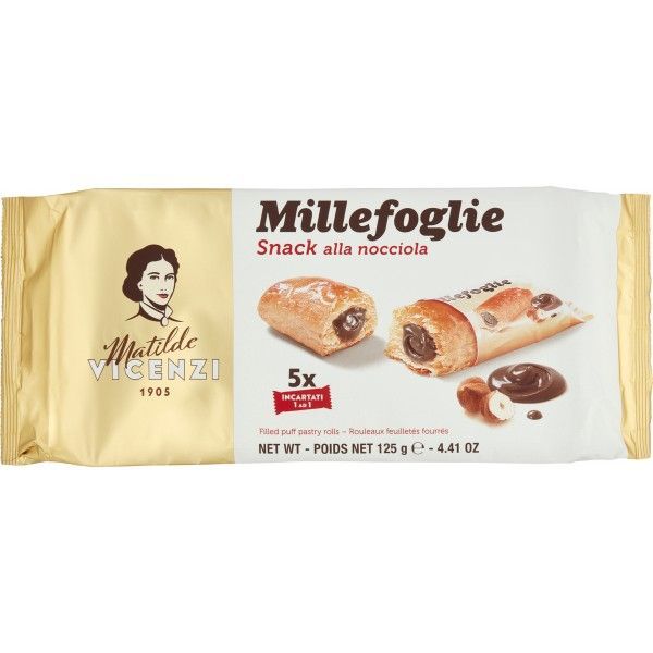 VICENZI MINISNACK WITH HAZELNUT CREAM 25GX24PCS