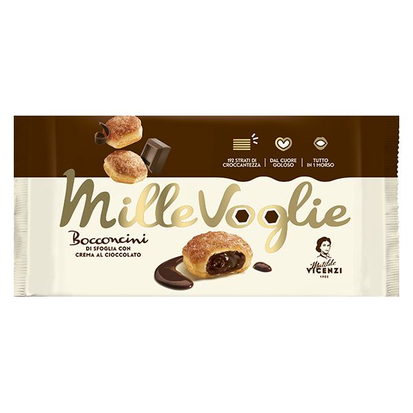 VICENZI MILLEVOGLIE CHOCOLATE125GX16PCS