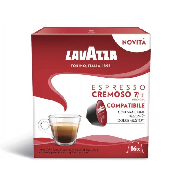 CAFFE LAVAZZA CAPCOM DOLC 128GX16X6CREM