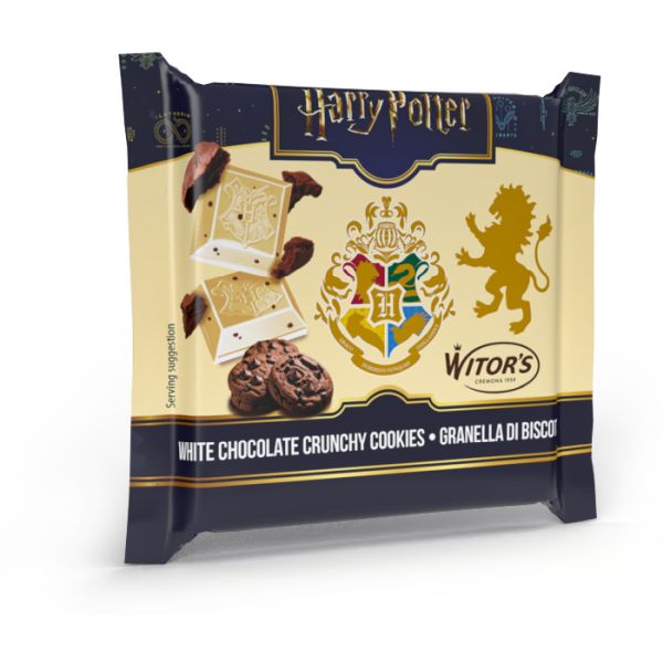 WITORS HARRY POTTER WHITE CHOCOLATE CRUNCHY COOKIES 40GX24