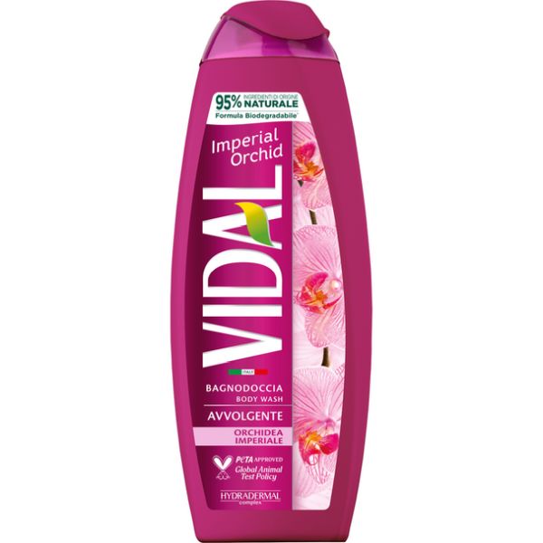 VIDAL IMPERIAL ORCHID  BATH AND SHOWER GEL 500MLX12