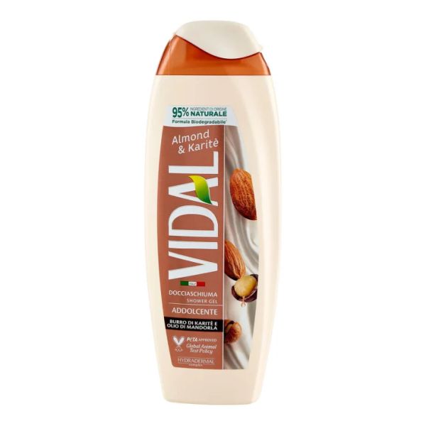 VIDAL ALMOND KARITE  BATH AND SHOWER GEL 500MLX12