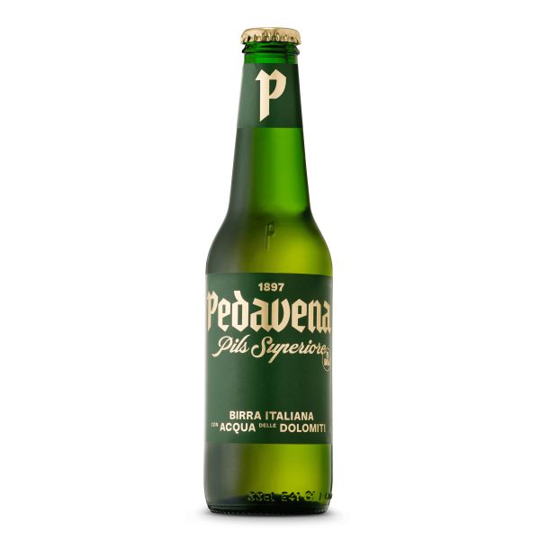 BEER PEDAVENA TRAD SUPERIOR PILS 50CL X 16BTLS 5.2%VOL NA