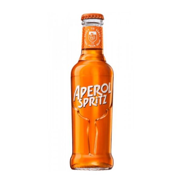 APEROL SPRITZ READY TO ENJOY 9% CL. 20 IN CLUSTER 3 GLASS BTLS X 8