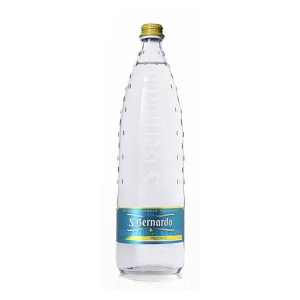 SAN BERNARDO SPARKLING WATER 1L IN GLASS BOTTLE X 12