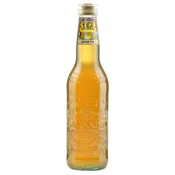 GALVANINA ORGANIC LEMON TEA 355MLX12 GLASS BTL