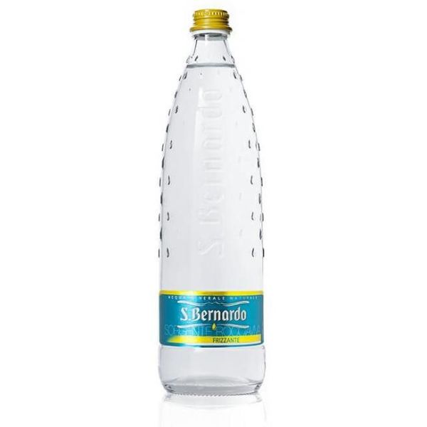SAN BERNARDO SPARKLING WATER 75 CL X 12 IN GLASS BOTTLE