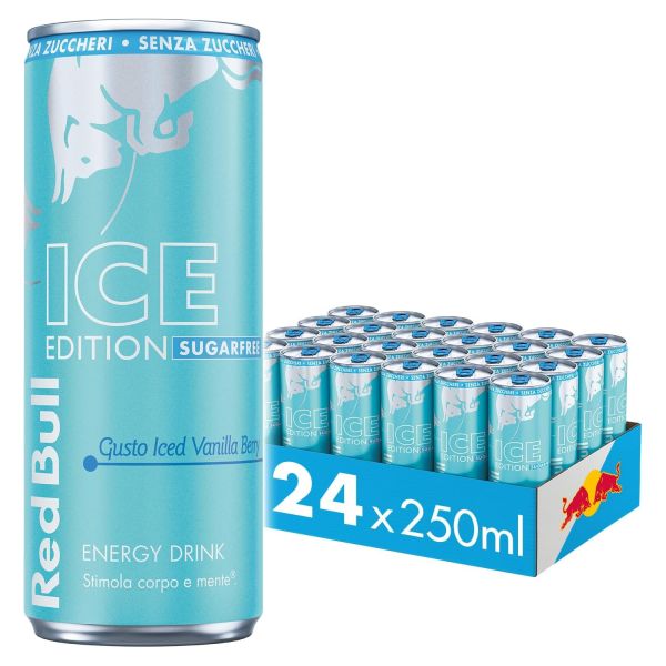 RED BULL ICE ED SF VANILLA  250MLX24