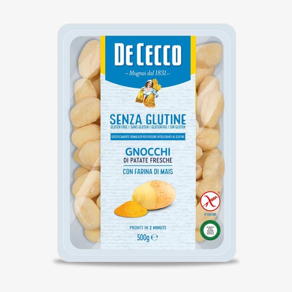 PASTA DE CECCO  GLUTEN FREE GNOCCHI DI PATATE 500G X 12