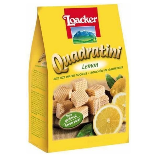 LOACKER QUADRATINI 250 G X 6 LIMONE