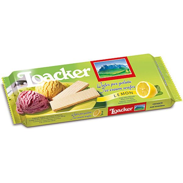 LOACKER WAFER LEMON 150GX18