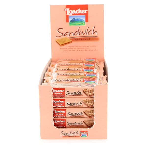 LOACKER SANDWICH NOCCIOLA 25Gx25x6