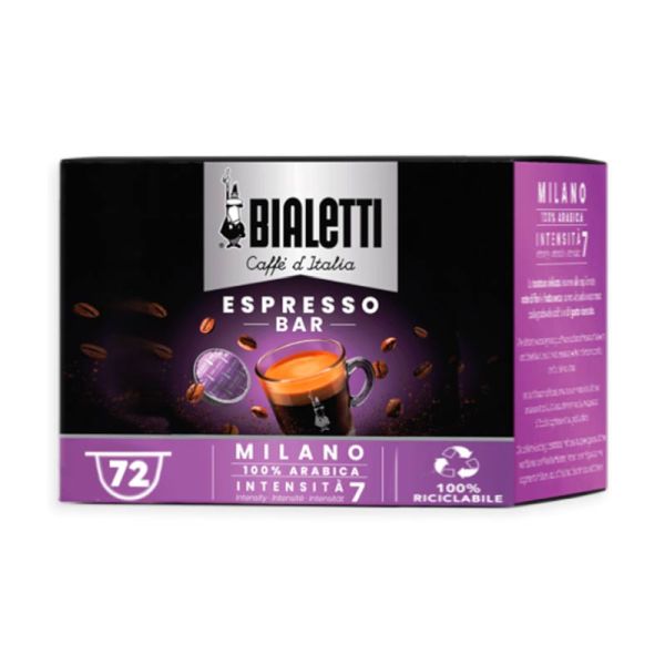 CAFFE BIALETTI MULTIPACK MILANO 72 CAP