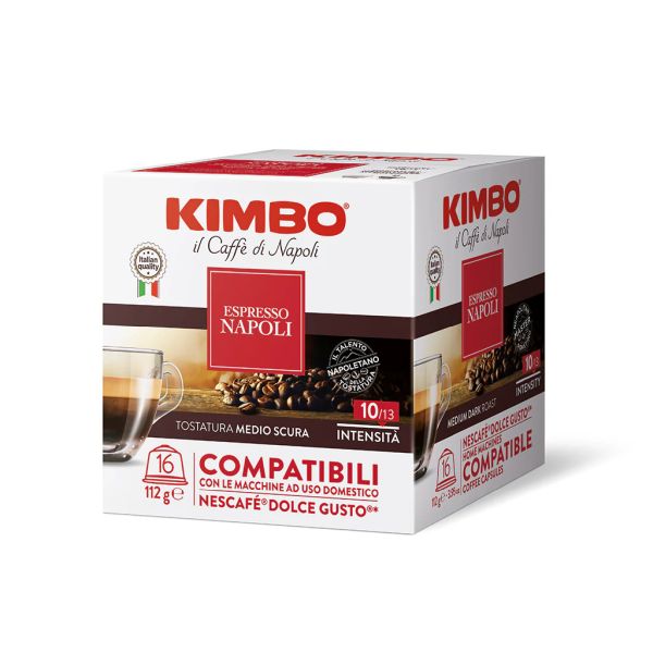 CAFFE KIMBO GUST NAPOLI 16CAP COMP DG X6