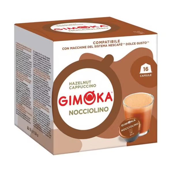 COFFEE GIMOKA DG HAZELNUT 16 CAPS X 3