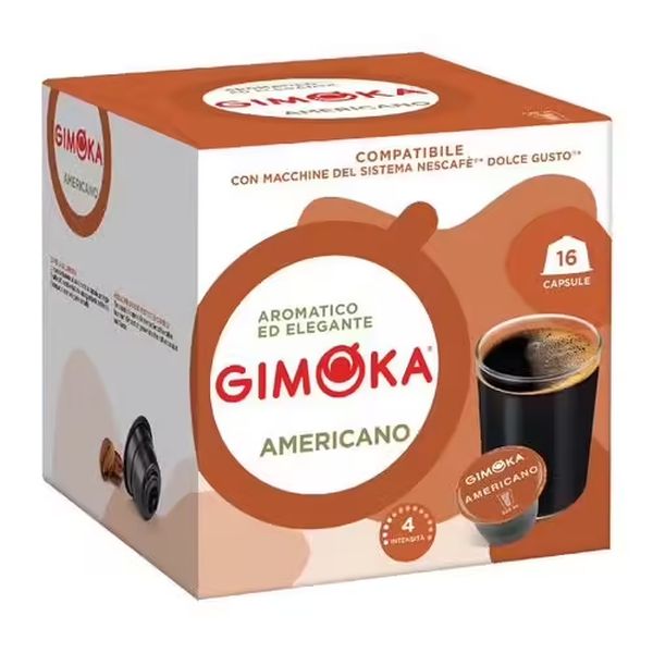 COFFEE GIMOKA DG AMERICAN 16 CAPS X 3
