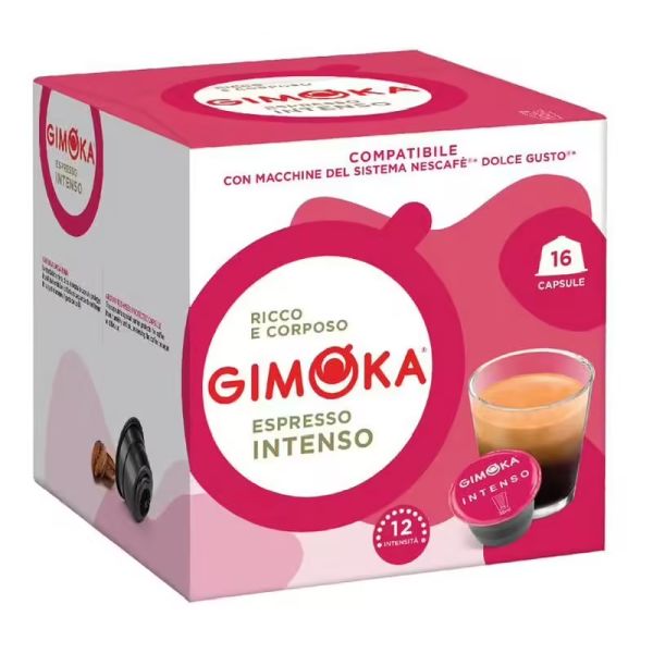 COFFEE GIMOKA DG ESPRESSO INTENSO 16 CAPS X 3