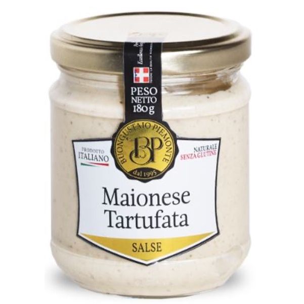 TRUFFLE MAYONNAISE SAUCE 180GR X 6 GLASS JAR – SLMATA18B