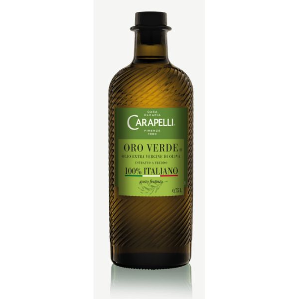 CARAPELLI EXTRA VIRGIN OLIVE OIL GREEN  GOLD 0.75L X 12
