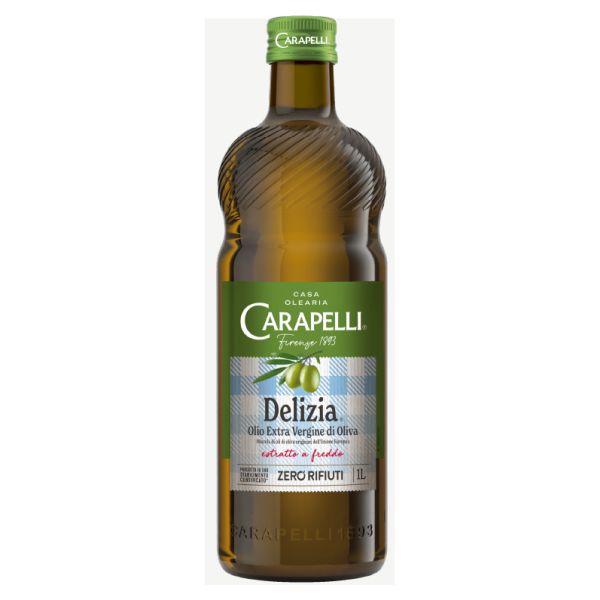 CARAPELLI EXTRA VIRGIN OLIVE OIL DELIZIA 1L X 12