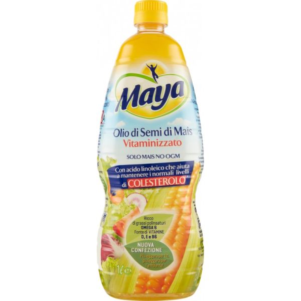 MAYA VITAMIN-ENRICHED CORN OIL 1L X 15