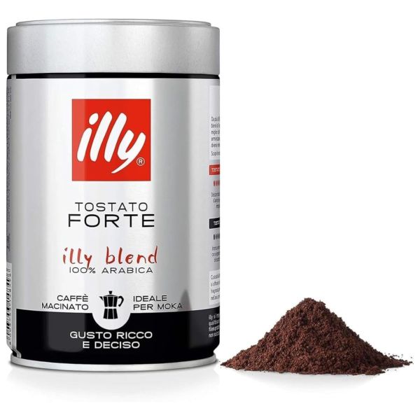 CAFFE ILLY MOKA FORTE POL LAT 250GX12