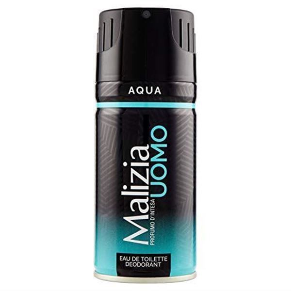 MALIZIA MEN’S DEO SPRAY HEAVENLY WATER 150 ML X 12